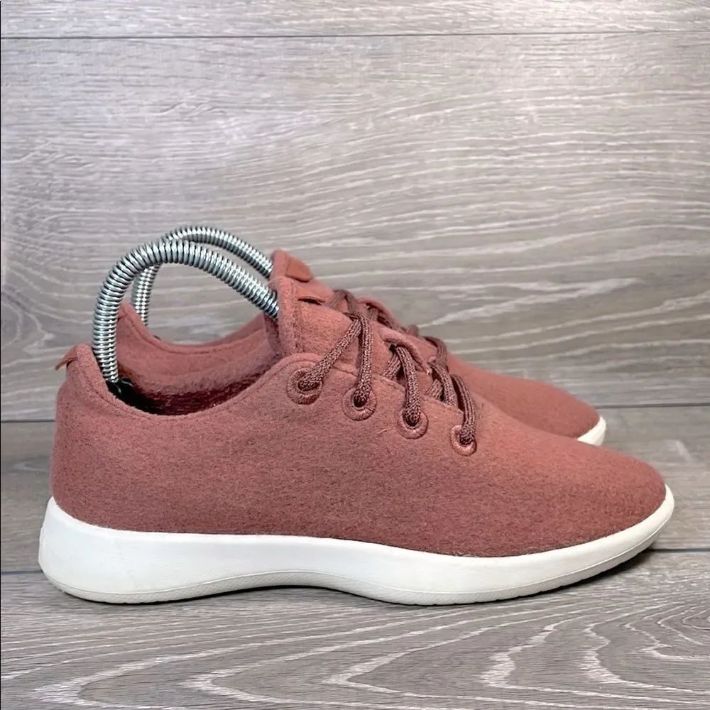 Allbirds Merino Wool Runners Women’s Sz 8 Sun-kissed Cream Sole Comfort Sneakers